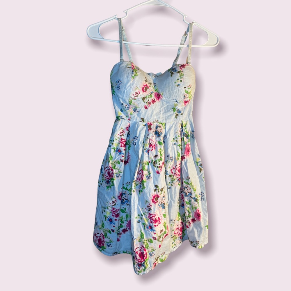 Bustier Floral Top